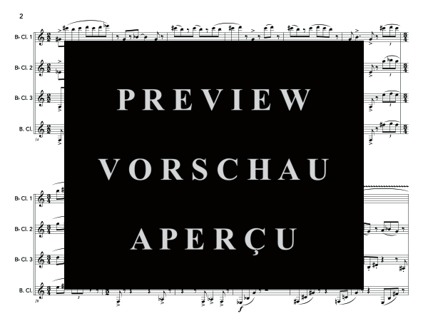 Product gallery: Page 6 of 11 Duke Front Five, , (Clarinet Quartet)