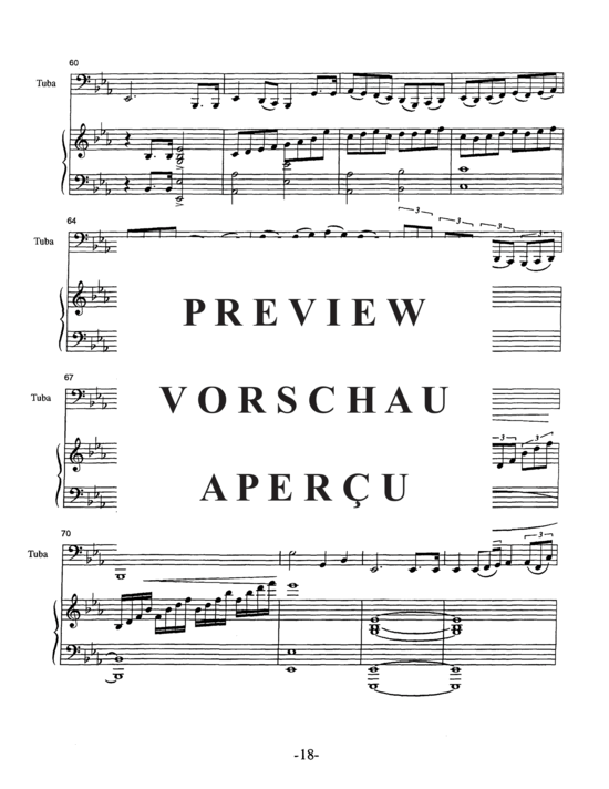 Product gallery: Page 20 of 21 Sonata for Tuba and Piano , , (tuba + piano)