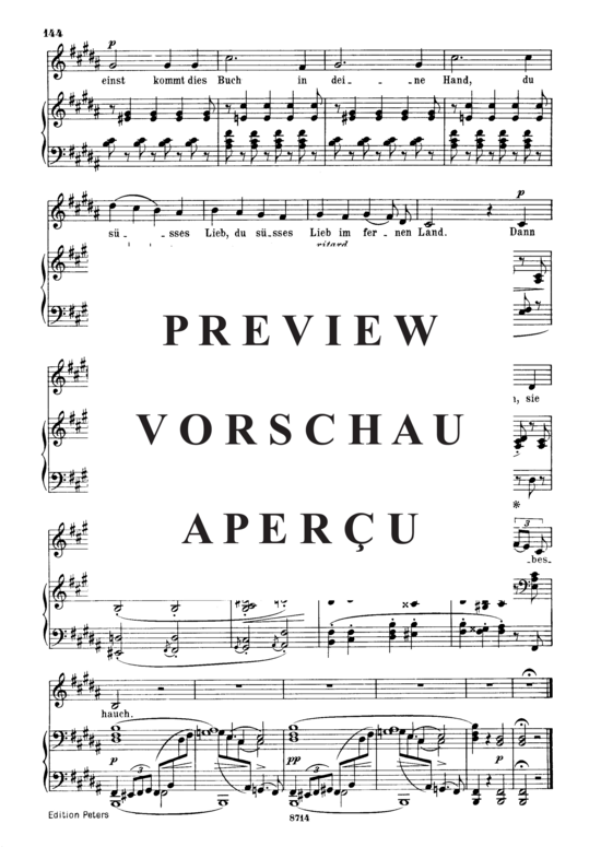 Product gallery: Page 5 of 5 Mit Myrten und Rosen Op.24 No.9, , Medium Voice and Piano