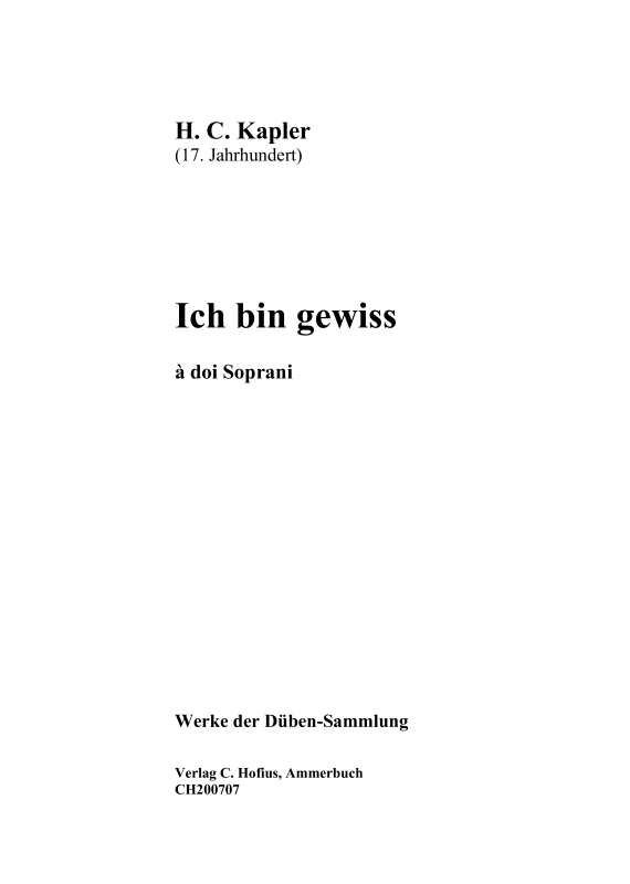 Produktbild zu: Ich bin gewiss