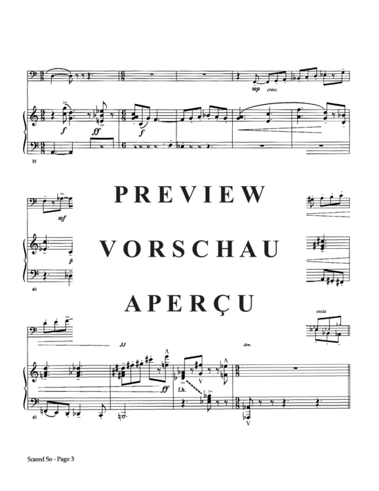 Product gallery: Page 5 of 21 Concert Piece (Scared So) , ,  (euphonium + piano)