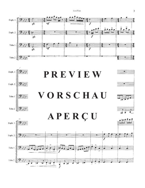 Product gallery: Page 7 of 20 Amalthea , , (Tuba Quartett EETT)