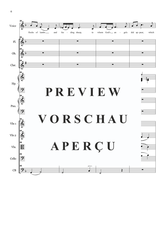 Produktgalerie: Seite 9 von 11 Wexford Carol, , Solo Gesang und kleines Orchester