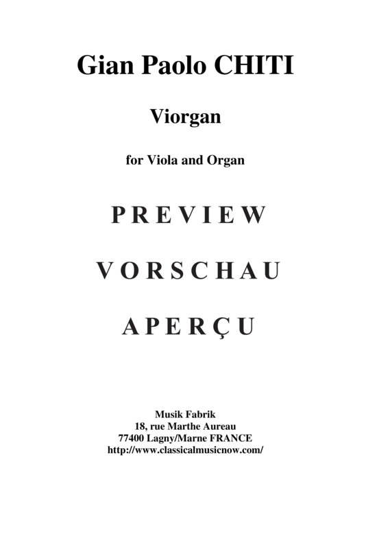 Produktgalerie: Seite 11 von 13 Viorgan , , (Viola + Orgel)