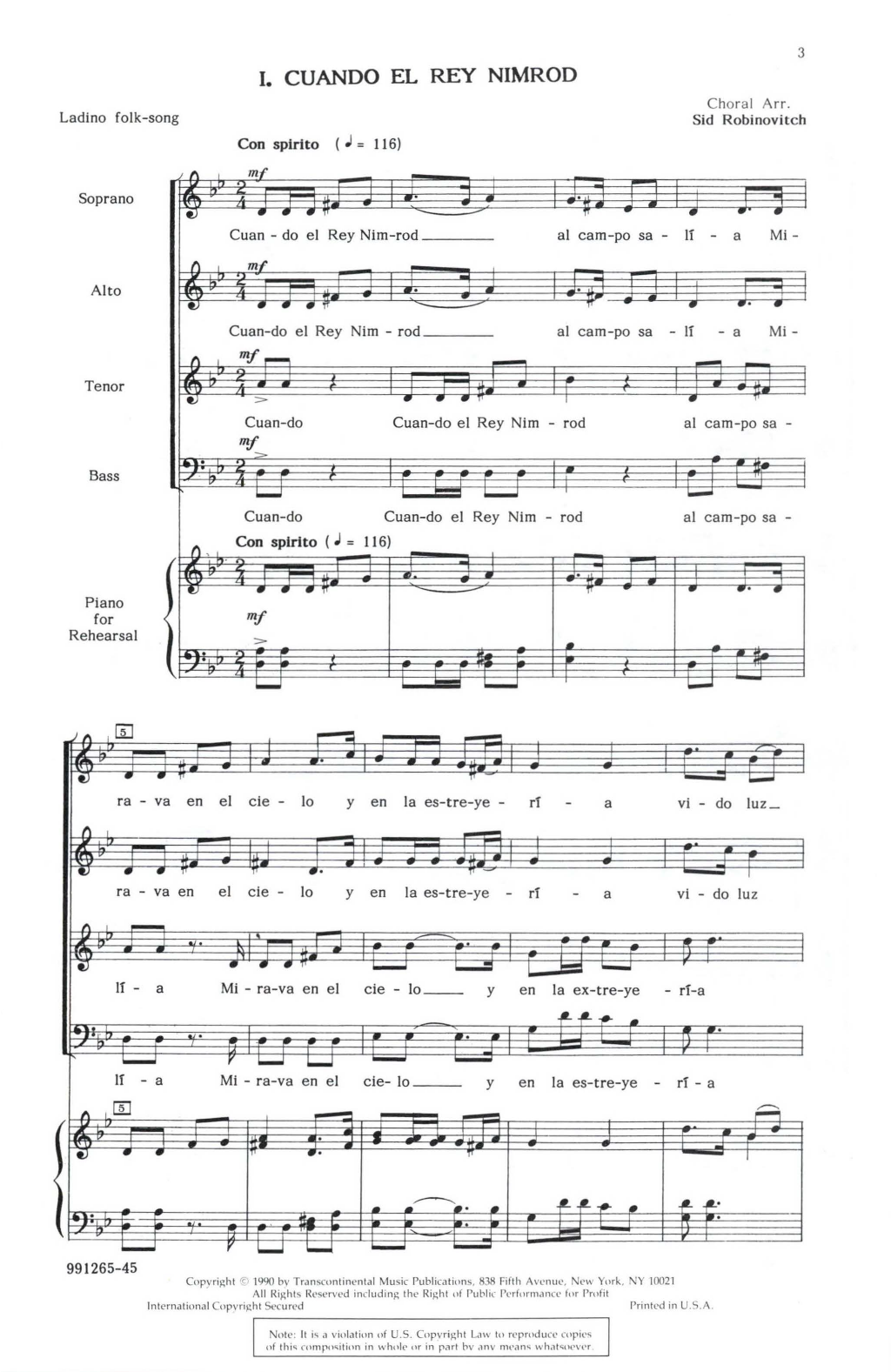 Product picture to: Mosaic Of Jewish Folksongs