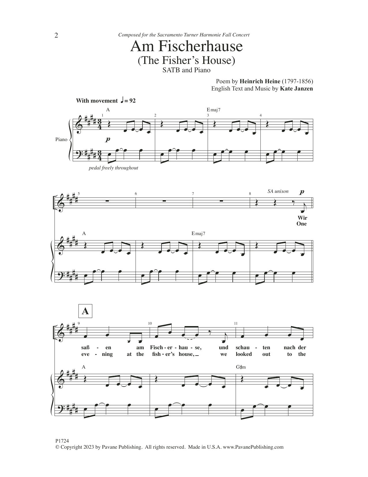 Produktbild zu: Am Fischerhause (The Fisher's House)