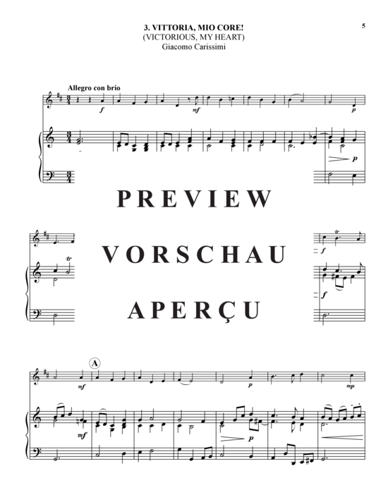 gallery: Drei italienische Lieder , , (Trompete in B + Klavier)