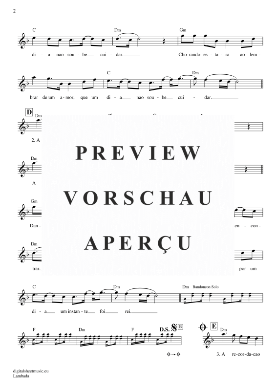 Product gallery: Page 3 of 4 Llorando Se Fue, Kaoma, (Keyboard)