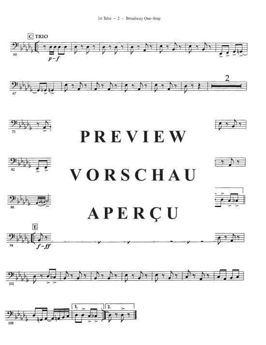 Product gallery: Page 18 of 20 Broadway One Step , , (Tuba Quartett EETT)