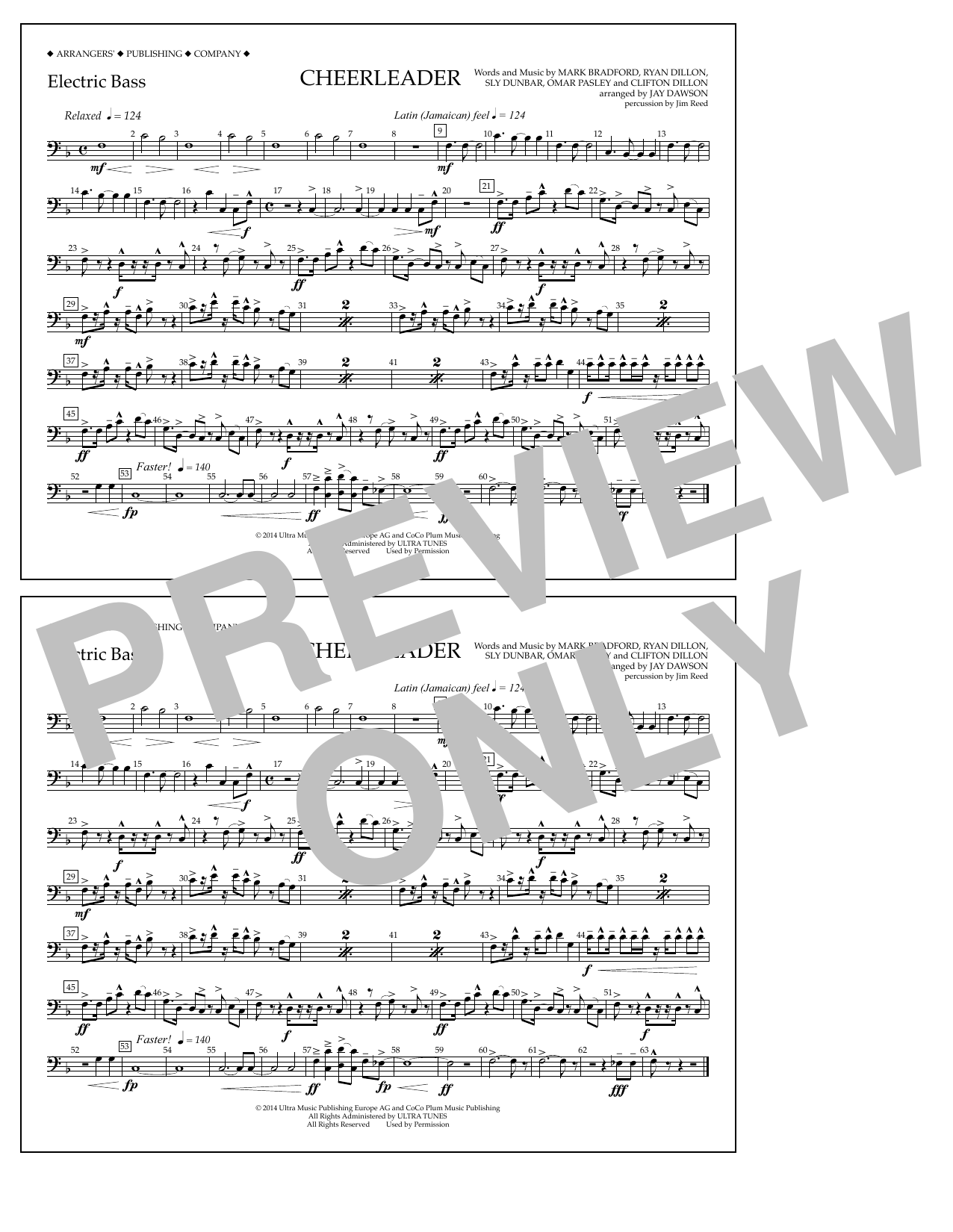 Produktbild zu: Cheerleader - Electric Bass