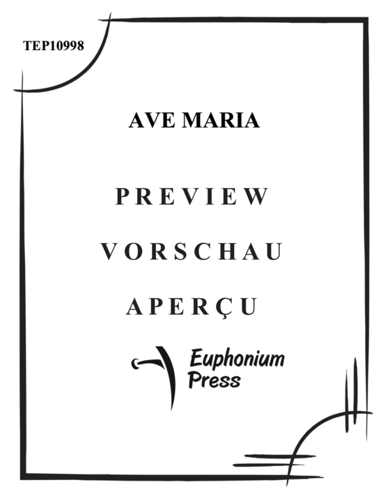 Produktgalerie: Seite 2 von 9 Ave Maria , , (Tuba Quartett EETT)