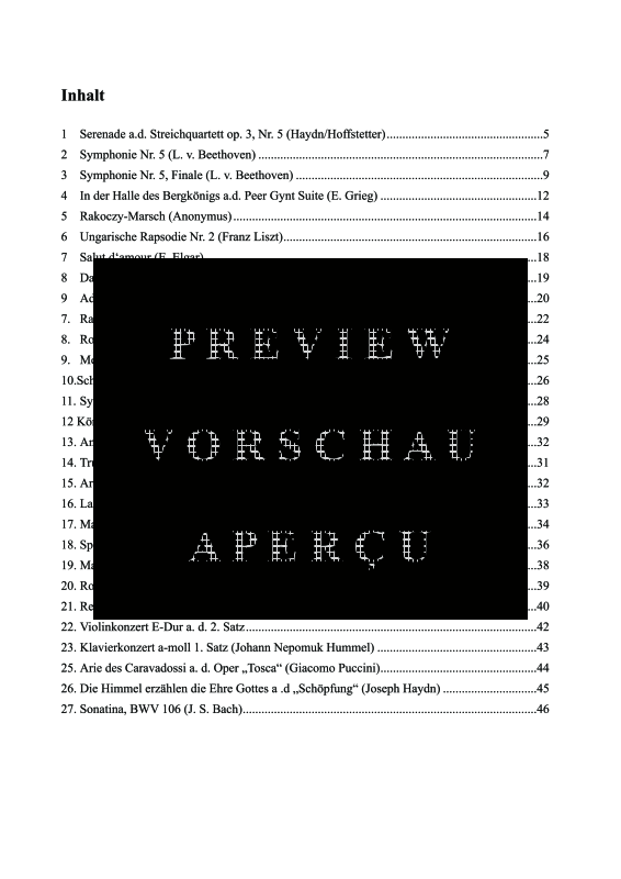 gallery: Schöne Stellen aus Oper und Konzert, Band 6, , (Klavier Solo)