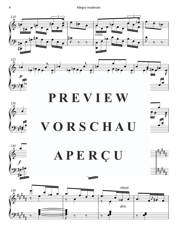 Product gallery: Page 11 of 11 Vier Lieder für das Pianoforte op. 8, , Piano Solo
