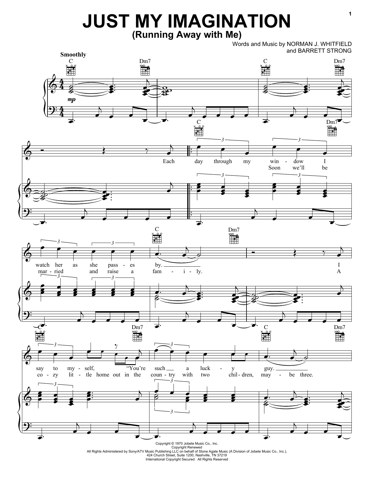 Produktbild zu: Just My Imagination (Running Away With Me)