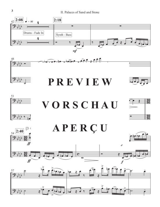 Produktgalerie: Seite 6 von 10 Mirages , , (Euphonium, Tuba + Electronics)