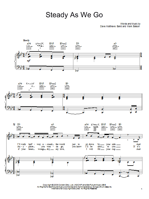Produktbild zu: Steady As We Go