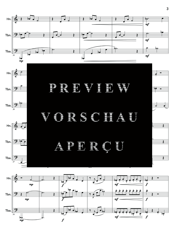 Produktgalerie: Seite 7 von 11 When the Mood Takes You, , (Blechbläser Trio)