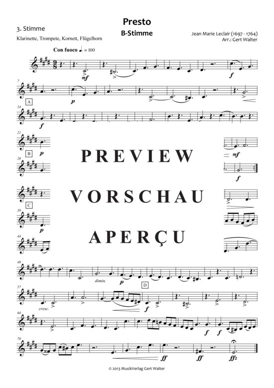 Produktgalerie: Seite 21 von 21 Presto , , (Quintett flexible Besetzung)