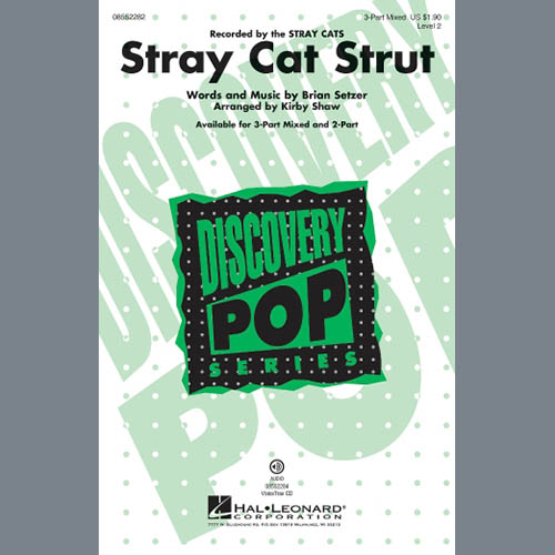 cover: Stray Cat Strut (arr. Kirby Shaw), Stray Cats, Chor