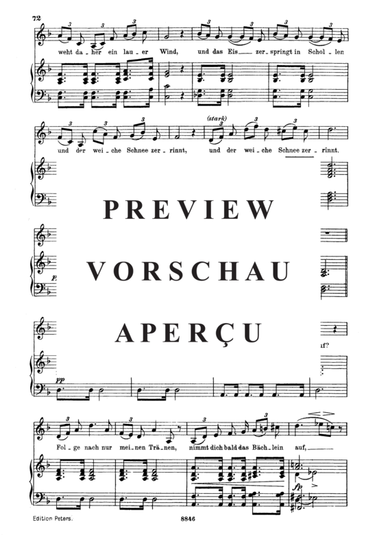 gallery: Wasserflut D.911-6 (Winterreise) , ,  (Gesang mittel + Klavier)