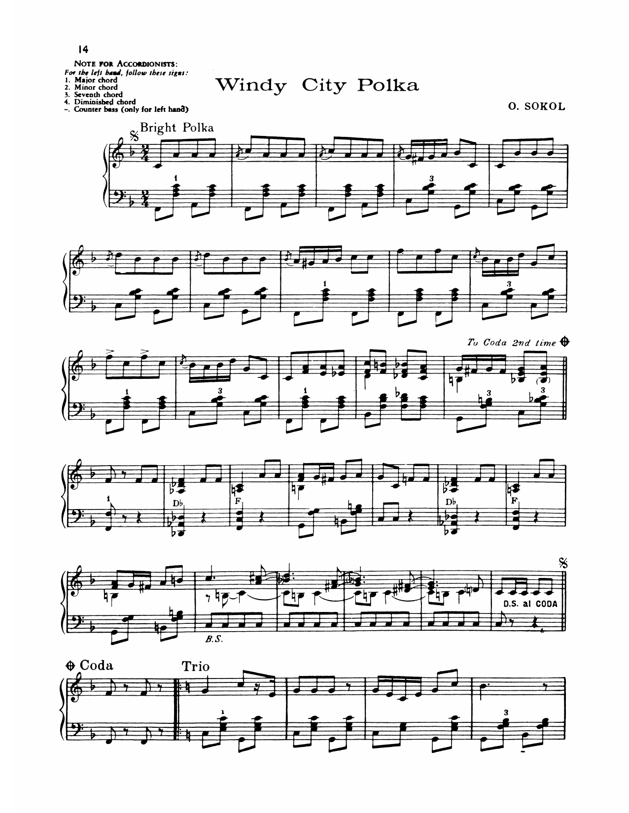 Produktgalerie: Seite 1 von 1 Windy City Polka, Lawrence Welk, Klavier