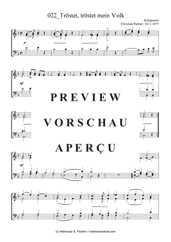 Product gallery: Page 1 of 2 Tröstet, tröstet mein Volk , , Posaunenchor / German Brass Choir