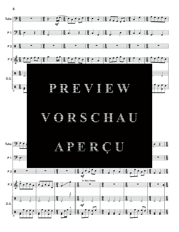 Produktgalerie: Seite 10 von 11 Concerto, , (Tuba Solo + Percussion)