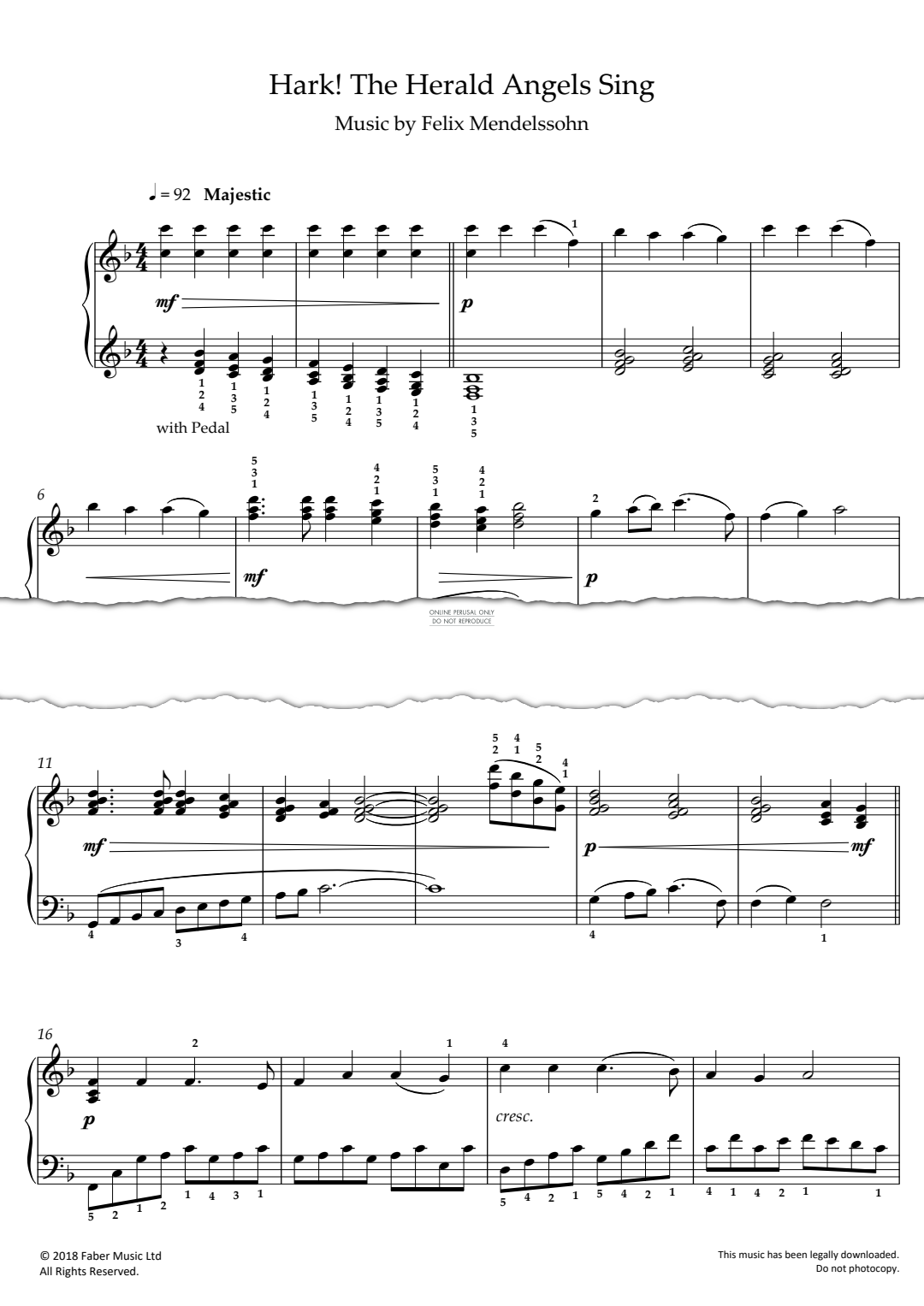 Produktbild zu: Hark The Herald Angels Sing
