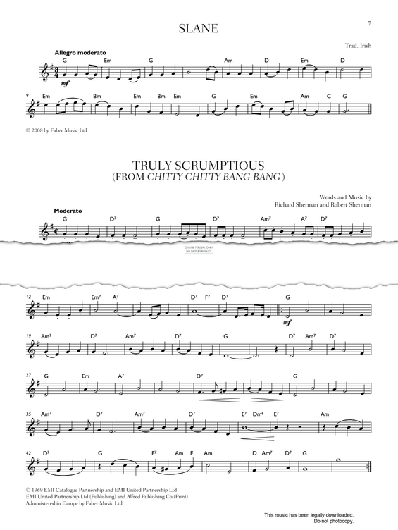 Product gallery: Page 1 of 1 Truly Scrumptious (From Chitty Chitty Bang Bang), Richard M. Sherman