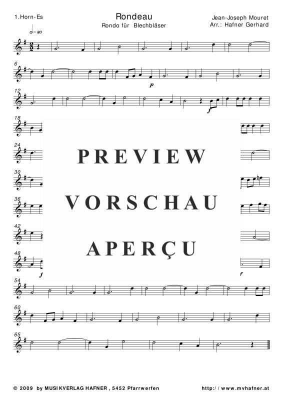 gallery: Rondeau, , (Blechbläser Quintett)