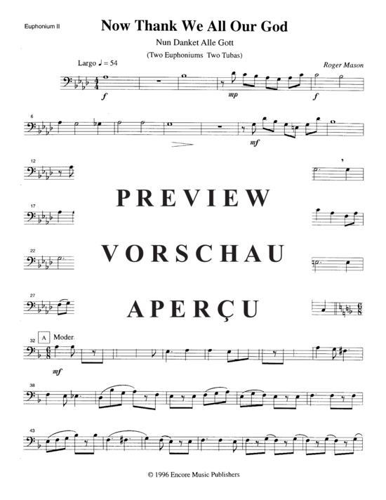Product gallery: Page 9 of 14 Now Thank We All our God , , (Tuba Quartett EETT)