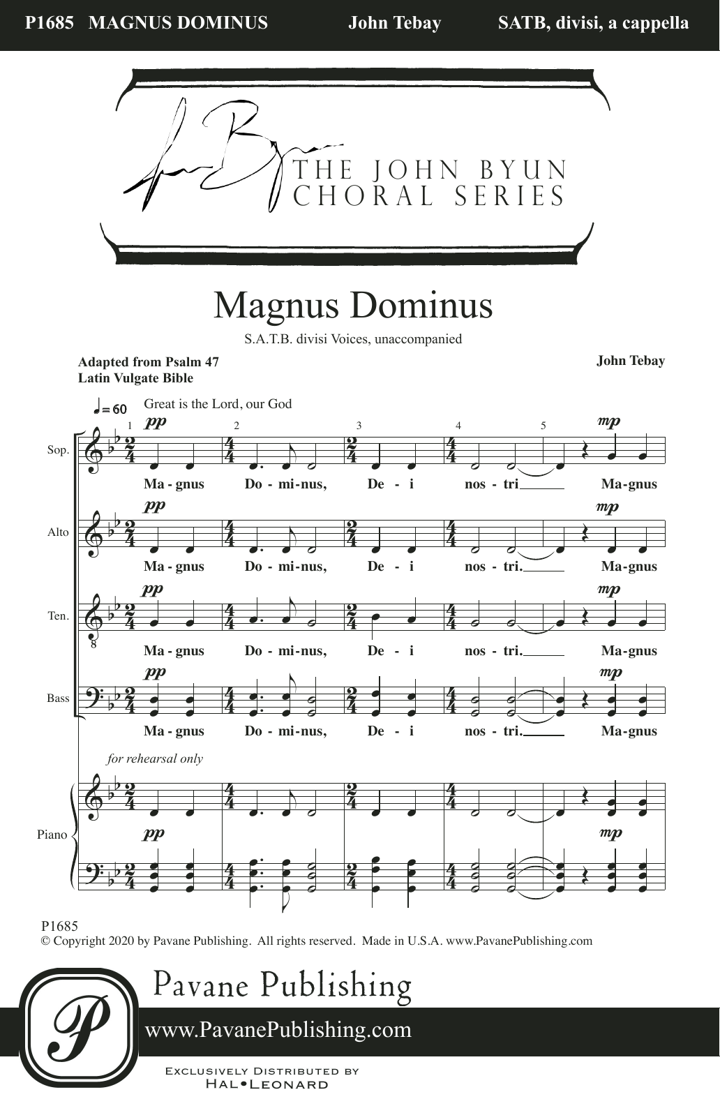 Produktbild zu:  Magnus Dominus - John Tebay