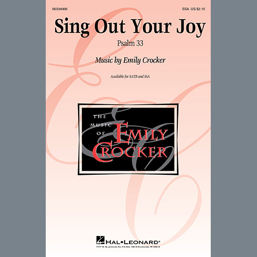 Produktbild zu: Sing Out Your Joy