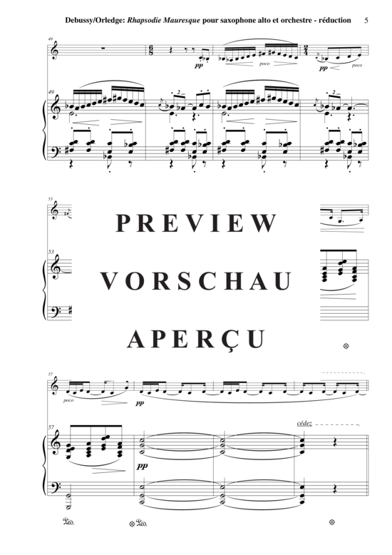 Product gallery: Page 17 of 53 Rhapsodie Mauresque , , (alto saxophone + piano)