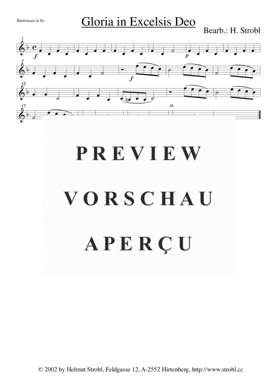 gallery: Gloria in Excelsis Deo, , Saxophonquintett AATTB