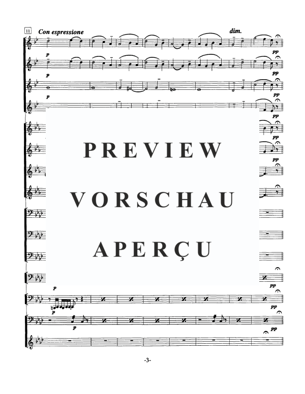 Product gallery: Page 5 of 11 Ent'racte to Act IV from "Khovantschina", , Brass Ensemble