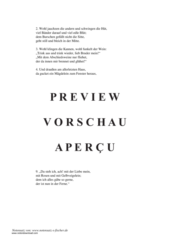Produktgalerie: Seite 3 von 3 Abschied , , Klavier und Gesang