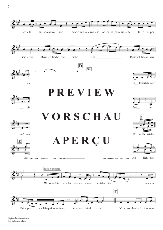 gallery: Ich Liebe Nur Dich , Basile, Pietro/Lombardi, Sarah, (Klarinette in B)