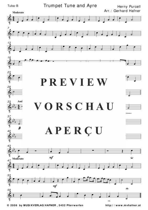 Produktgalerie: Seite 6 von 11 Trumpet Tune and Ayre, , (Blechbläser Quintett)