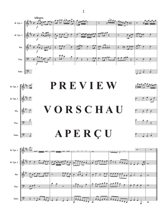 Produktgalerie: Seite 4 von 17 La Biacnhina , , (Blechbläserquintett)