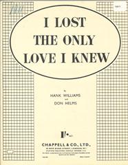 cover: I Lost The Only Love I Knew, Hank Williams, Gesang, Gitarre, Klavier
