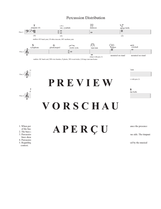 Product gallery: Page 4 of 21 Spectrum , , (bass clarinet solo and 4 percussionists)