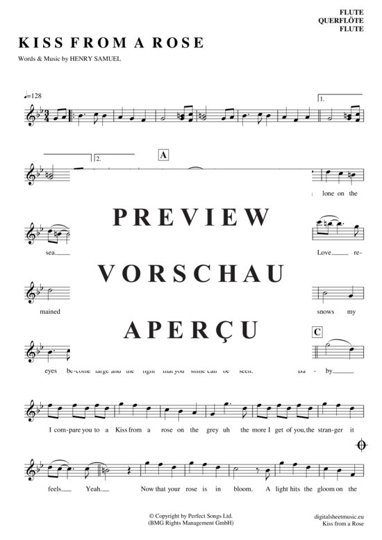 Product gallery: Page 2 of 4 Kiss from a rose , Seal, (transverse flute)