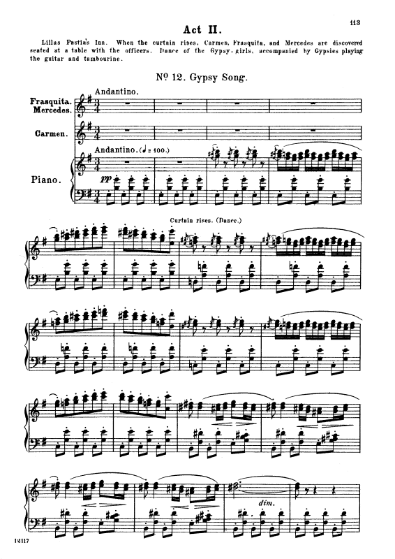 Produktbild zu: Les Tringles des sistres tintaientGeorges Bizet