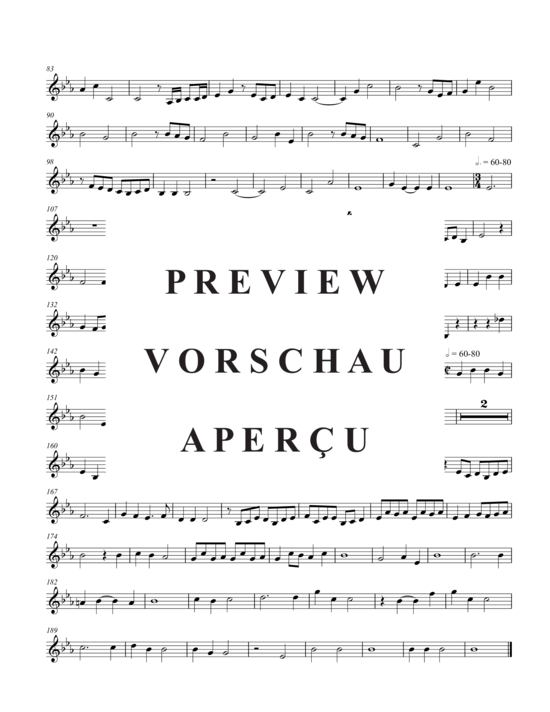 Produktgalerie: Seite 15 von 17 Canzon super Intradum Aechiopicam (Eb) , , Trompetenquintett