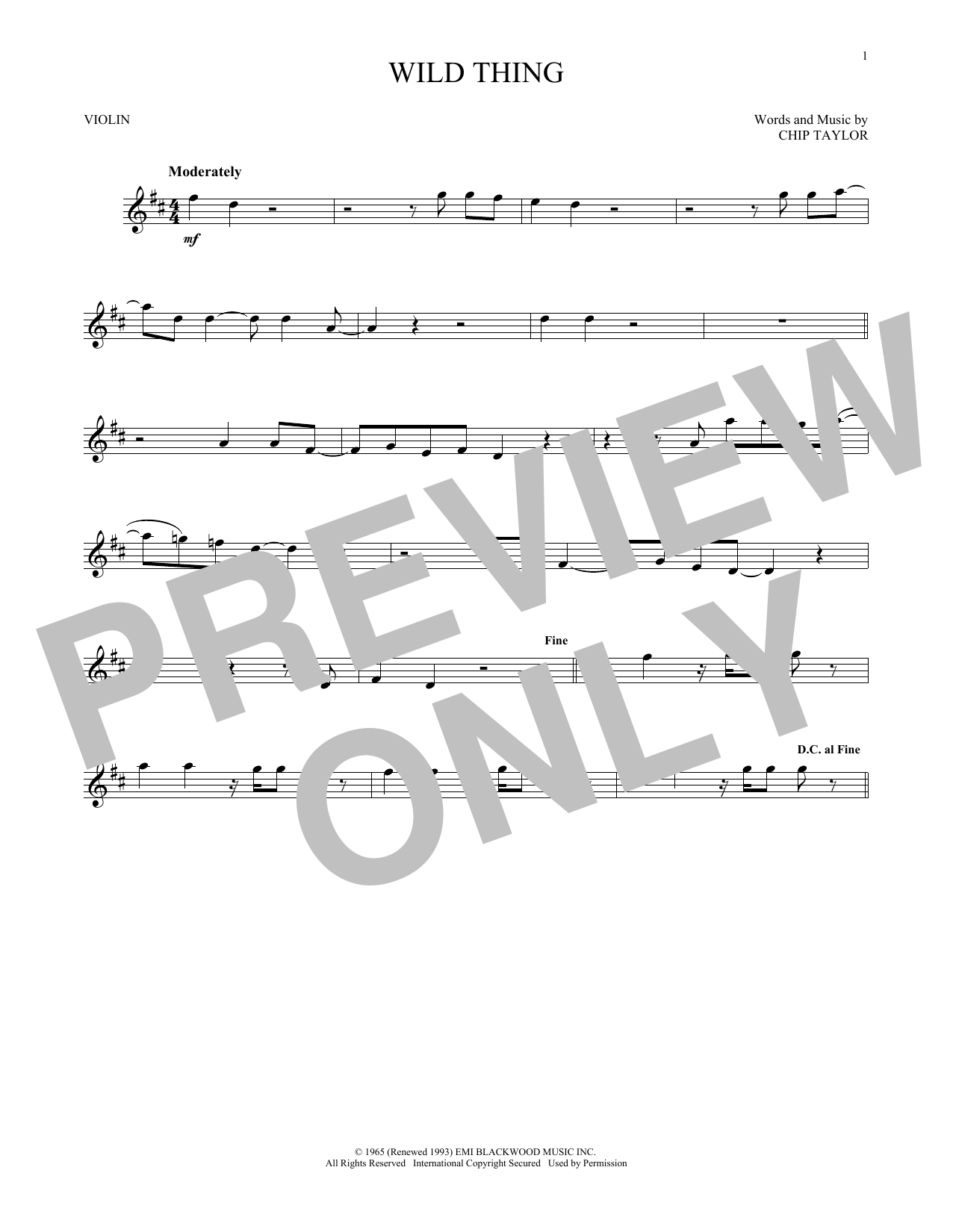 Product gallery: Page 1 of 1 Wild Thing, The Troggs