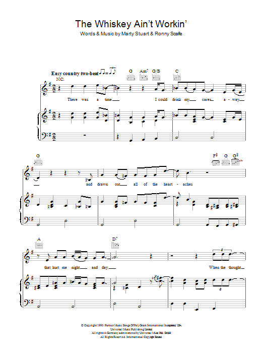 Produktgalerie: Seite 1 von 1 The Whiskey Ain't Workin', Travis Tritt, Gesang, Gitarre, Klavier