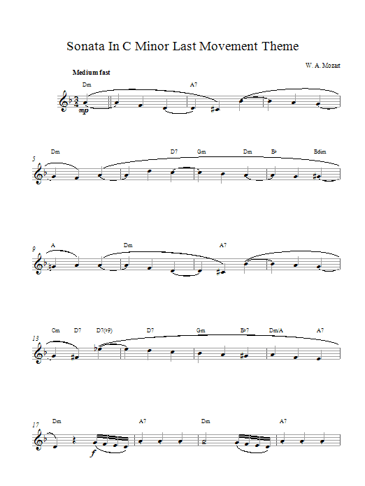 Produktbild zu: Sonata In C Minor