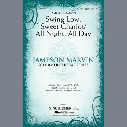 cover: Swing Low, Sweet Chariot / All Night, All Day, Jameson Marvin, Chor