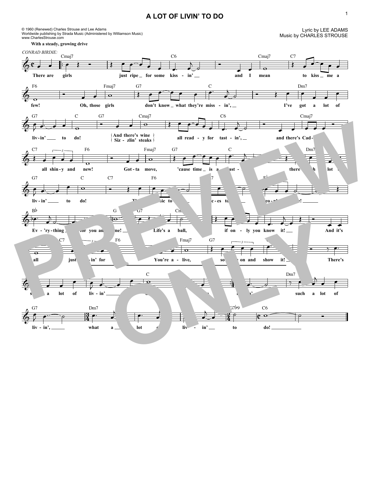 Produktbild zu: A Lot Of Livin' To Do